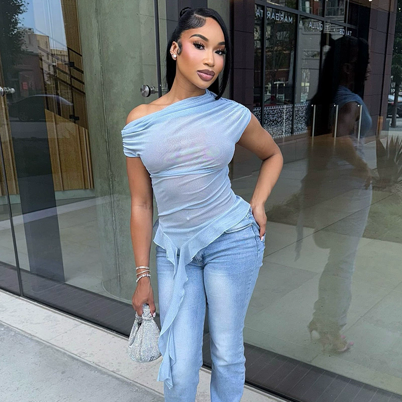 Women in See Through Tops - Fashionable & Sexy Outfits