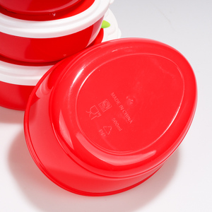 BPA Miễn Phí 4 Pcs Set Phim Hoạt Hình Snack Hộp Dâu Tây Hình Dạng Mini Kẹo Boxes120ml + 200Ml + 350Ml + 500Ml Nhựa Thực Phẩm Lưu Trữ Container - Product Image 5