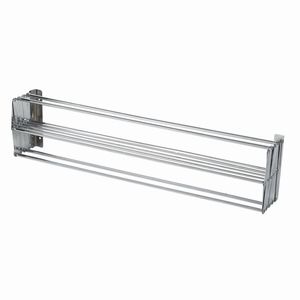 Vente en gros <span class=keywords><strong>Porte</strong></span>-serviettes en métal détachable et étagère <span class=keywords><strong>de</strong></span> rangement murale en fer Séchoir à linge pliable pour vêtements dans la <span class=keywords><strong>salle</strong></span> <span class=keywords><strong>de</strong></span> <span class=keywords><strong>bain</strong></span> - Product Image 2
