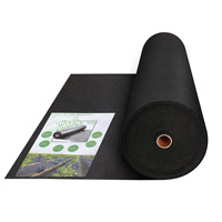 Tapis de mauvaises herbes de couverture de sol de jardin de tissu non-tissé imperméable respirable léger de pp avec le style simple de protection UV pour l'entoilage