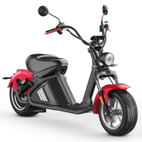 Eahora M2 EEC EU Stock Citycoco Moto électrique Cruiser 2000W 60V Pneu gras de 14 pouces avec freins à disque hydrauliques 40-60 km/h