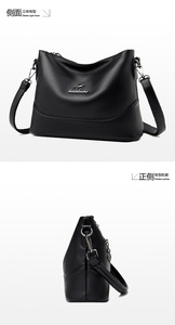 Nuevo Bolso Bandolera de Moda, Gran Capacidad, de Cuero Suave, Bolso de Mano para Mujer, Diseño de Lujo - Product Image 5