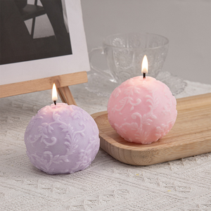 Bougie d'aromathérapie boule florale créative pour décoration de mariage et de maison - Product Image 5