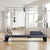 Équipement de Pilates multifonctionnel en aluminium Cadillac Full Track 3-en-1 Reformer Pilates Machine