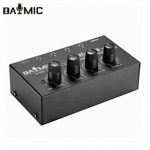 Amplificateur de casque professionnel Mini HA400 4 canaux, équipé d'un adaptateur 12V DC - Product Image 4