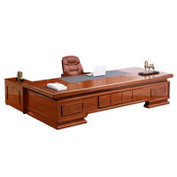 Mobilier de bureau moderne XTLBZ-017 Table de gestion de bureau de luxe CEO Boss