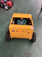 Tondeuses à gazon chinoises professionnelles 4x4 tout-terrain 4 temps portables automatiques robotisées pour terrains de golf et agricoles