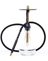 Chicha Traditionnelle Portable en Promotion, Nouveau Design, avec Tuyau, Bol en Céramique, Pinces pour Fumer du Tabac, Finition Miroir Métallique, Chicha Complète