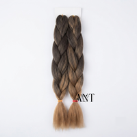 Extensions de cheveux synthétiques pré-étirées de 26 pouces, très populaires, faciles à tresser, qualité supérieure, pour femmes