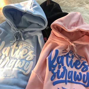 Sudadera con Capucha Personalizada con Estampado Puff, Sudadera Unisex de Gran Peso para Venta al por Mayor, 380g, 100% Algodón, Logotipo con Estampado Puff 3D, Sudadera Oversize - Product Image 3