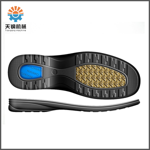 Mesin Cetak Sol Sepatu Otomatis Rotary <span class=keywords><strong>P</strong></span>.L.C Kontrol PVC Tiga 3 Warna 16 Stasiun - Product Image 5