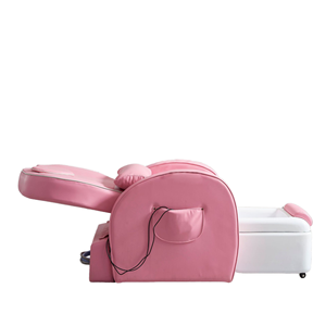 Modern Luxury Nail Salon Spa Pedicure Chair with Whirlpool <b>Vibration</b> Massage Adjustable Reclining Seat Pipeless Jet System - Product Image 1
