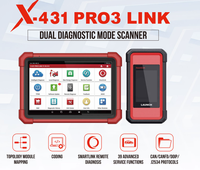 Nuevo y Original X-431 PAD9, Instrumento de Diagnóstico de Fallas Automotrices Actualizado (Versión del X-431PAD5), Herramienta de Diagnóstico Automotriz 24 en 1