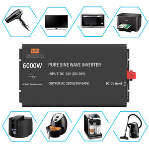 3000w 4000w <span class=keywords><strong>5000w</strong></span> लगातार पावर इन्वर्टर 12 वी डीसी से 220 वी एसी शुद्ध साइन वेव इन्वर्टर - Product Image 5