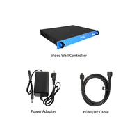 Controlador de Video Profesional 4X1 2X2 para Pantalla de 2.0, Procesador de Video 4K con 18 Salidas, Construcción Metálica, ODM OEM
