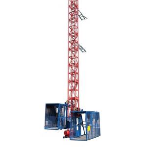 Lift Konstruksi Standar untuk Bangunan Bertingkat Tinggi, Pengangkut Material Bangunan - Product Image 2