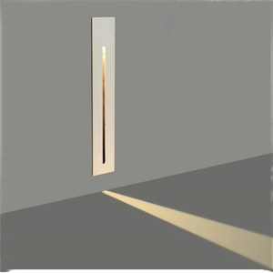 屋外防水LEDウォールランプアルミボディモーションセンサーステップ階段ライトホームオフィス用暖かい白い屋内装飾壁 - Product Image 1