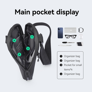 Мужская сумка через плечо - Product Image 4