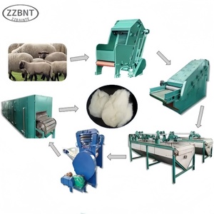 Zzbnt Trung Quốc Nhà Máy Công Nghiệp Cừu Len Cashmere Cọ Rửa Máy Thép Không Gỉ Nhà Ở Nước Lạnh Quá Trình Làm Sạch - Product Image 1