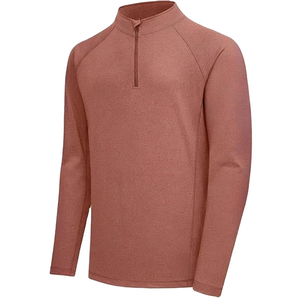 Vêtements de travail résistants aux flammes NFPA CAT2, pull léger à col zippé, manches longues, coton <span class=keywords><strong>FR</strong></span>, chemises pour hommes - Product Image 3
