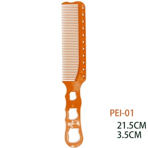 Nouveau peigne à cheveux en plastique salon de coiffure Tony antistatique en Fiber de carbone peigne à cheveux ensemble Salon Designer style outils de coupe - Product Image 6