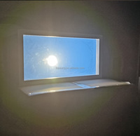 Panneau LED de plafond pour intérieur, lumière artificielle à CRI élevé SMD2835, lampe moderne encastrée, fenêtre, ciel bleu, lumière du ciel virtuelle
