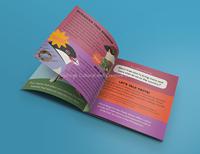 Brochure de magazines personnalisés Design couleur Restaurant Store Catalogue de produits d'entreprise Livret relié Catalogue d'impression