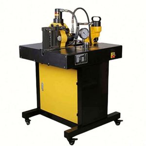 Máquina Multifunción 3 en 1 para Barras de Cobre, Equipo de Perforación, Doblado y Corte con Motor de 220V - Product Image 1