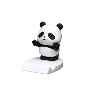 Panda Phone Stand Resin Cute Style Desktop <b>Holder</b> For <b>Tablet</b> And Mobile Device - Product Image 5