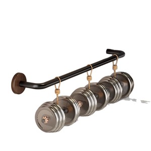 Toallero de Acero Inoxidable, Montaje en Pared, Autoadhesivo, Diseño Minimalista, Capacidad de Carga de 5 kg, Barra Única, Accesorio de Baño - Product Image 1