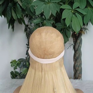 Perruque Cency Lace Front HD Transparente 613 Cheveux Humains Vierges Brésiliens Remy Non Traités Dentelle Dorée Entièrement Tissée à la Main Longue Perruque Frontale - Product Image 5