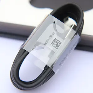 Flexible 2.1A Fast charging data cable 1.2m PVC usb micro charging cable white black for Samsung s8 s9 s10