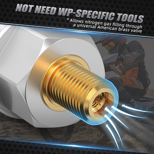 Válvula de Gas para Amortiguador Trasero NICECNC <span class=keywords><strong>PDS</strong></span> para KTM 125 250 <span class=keywords><strong>300</strong></span> 350 450 SX XC F EXC300 2023-2024 EXC-F 350 SX 125 SXF 450 - Product Image 4