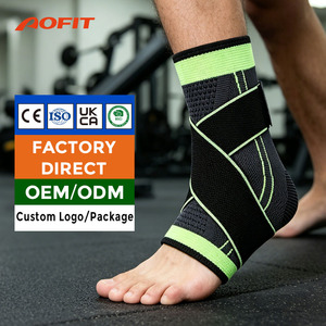 Attelle de cheville Aofit réglable, respirante et élastique à compression pour le volleyball, pour hommes et femmes - Product Image 1