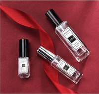 Mini flacon avec vaporisateur en verre 10ml avec bouchon à vis, atomiseur de parfum rechargeable, Portable