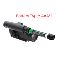 SPECPRECISION Tactical M5 Red Dot Sight avec combo loupe 3XMAG-1 noire