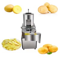 Aardappelsnijmachine Frietjes Chips Snijmachine Aardappelschiller