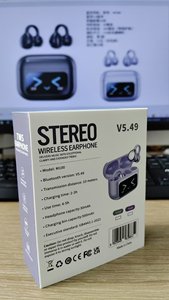 Новые беспроводные наушники-клипсы 2-в-1 с <span class=keywords><strong>Bluetooth</strong></span> 5.4, высококачественным стереозвуком, длительным временем работы и LED-дисплеем - Product Image 2