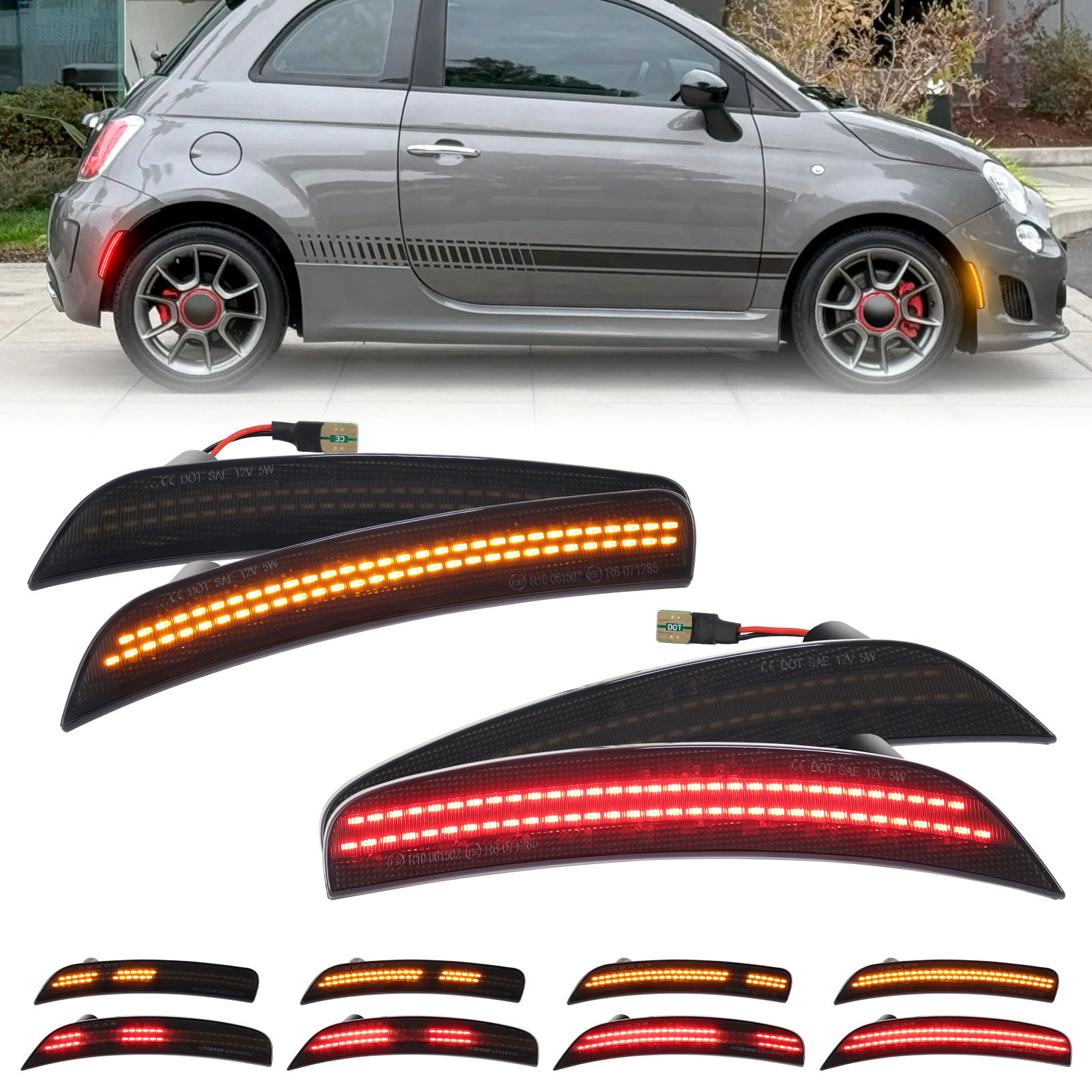 Dinámico 2x Amarillo +2uds Rojo 02-0699