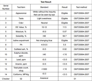 美国仓现货快速发货食品级麦芽糊精粉DE10-12用于烘焙食品麦芽糊精粉产品 - Product Image 2
