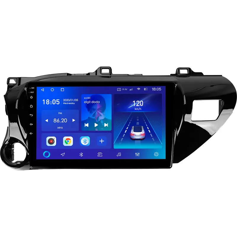 TS10 FYT7862 For Toyota Hilux Pick Up AN120 2015 - 2020 Car Radio Multimedia Video Player Navigation stereo No 2din 2 din dvd