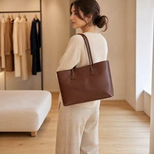 Bolsos de Mano Casuales Impermeables con Cierre de Cremallera, Duraderos y Suaves de PU, de Gran Capacidad para Uso Diario, para Mujer - Product Image 4