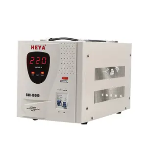Factory Hot Sales 10KVA Relay Type 220V Single-Phase Automatic Voltage Regulator AC Voltage Protector