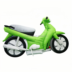 Modello Gonfiabile Pubblicitario per Decorazioni Esterne a Forma di Moto, Personalizzabile in Dimensioni e Colori - Product Image 3