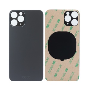Remplacement du verre arrière pour 11 Pro avec design en barre, taille OEM 1:1, garantie de 12 mois - Product Image 1