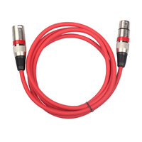 Câble audio XLR mâle-femelle, fabricant en gros, 1M 3M 5M pour microphone, mixeur, Hifi, câble de scène XLR vers XLR