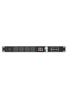 PDU d'alimentation IP, unité de distribution d'alimentation PDU avec ports IO, multiprise intelligente UK 4 prises 13A 230V, prend en charge plusieurs protocoles