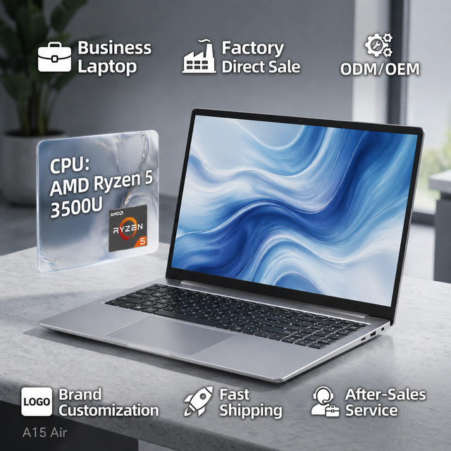 Business Laptops Notebook Computer AMD Ryzen 5 Portable Office Student Education Wholesale Brand New Oem Odm Factory Export