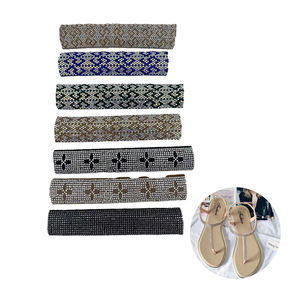 Zapatos con diamantes de imitación para mujer, sandalias y zapatillas - Product Image 1