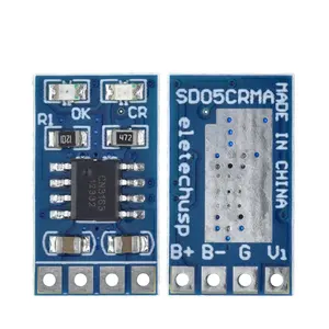 MPPT Solar Charge Controller 1A 4.2V 3.7V 18650 LiPo Baterai Lithium Modul Charger SD05CRMA Panel Surya Pengisian Baterai